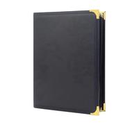 MagiDeal Menus Cover,Menus Folder Refillable Menu Organizer Menu Holder for Wedding Service Guide Book Cafes, Style C