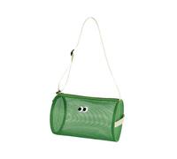 MagiDeal Mesh Cosmetic Bag Organizer Multipurpose Breathable Nylon Mesh Toiletry Bag Travel Makeup Pouch for Gym Woman Vacation Travel, Green