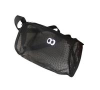 MagiDeal Mesh Cosmetic Bag Organizer Multipurpose Breathable Nylon Mesh Toiletry Bag Travel Makeup Pouch for Gym Woman Vacation Travel, Black