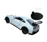 MagiDeal Mini Car Model Auto Accessories 1:64 Universal Vehicle Turn and Follow Drift Dynamic Decorative Center Console Decor, White