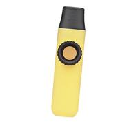MagiDeal Mini Kazoo with 8 Flute Membranes Instrument Lightweight Multifunctional for Fun Group Activity Easy to Learn Compact Size, Yellow