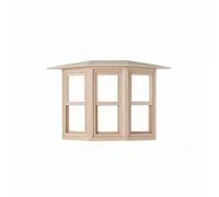 MagiDeal Miniature House Display Dollhouse Shell Pavilion Gazebo Model Frame Unfinished Wood For Painting And Diorama Builds Suitable for craft projects garden scenes home decoration collectors 24cm