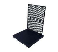 MagiDeal Model Fence Net Parts Art Crafts Gift Photo Props Decoration Easy Installation Scene Base Accessories Collection, Black