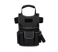 MagiDeal Multipurpose Repair Pouch compact utility tool bag with adjustable buckle belt multiple pockets oxford cloth texture structured design suitable for workshop use home repairs