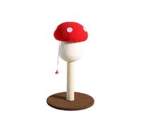 MagiDeal Mushroom Cat Scratch Post, Cat Scratcher Cute, Sisal Covered Scratchi Pole, Mushroom Cat Post for Indoor Cats