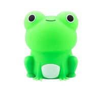 MagiDeal Night Light for Kids Silicone Frog Lamp Sleeping Lights Led Portable for Girls Boys Bedside Light Nursery Night for Kids Room, Warm White Light