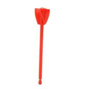 MagiDeal Paint Mixer Drill Attachment, Drill Paddle, Heavy Duty Reusable Mixing Multipurpose Wear Resistant Paint Stirrers Resin Mixer, Red