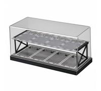 MagiDeal Parking Garage Display Model Garage Diorama Stand Organizer With Realistic Textured Surface Car Capacity For 1 64 Scale Suitable for collectors shelf rooms office décor home decoration