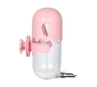MagiDeal Parrot Waterer Automatic Bird Drinker Convenient Drinking Water Dispenser for Budgerigars Sparrows Small Animals, Pink