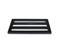 MagiDeal Pedalboard for Guitar Effects Bracket Portable Swapping Professional Sturdy Aluminium Powered Pedal Board for Electric Guitar, 50x30cm