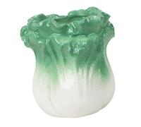 MagiDeal Pen Holder Cabbage Sculpture Home Organizer Statue Pens Pot Decor Pencil Storage Pot Pencil Holder for Student Home