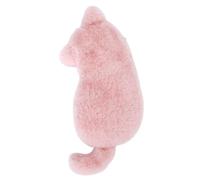 MagiDeal Pencil Case Cat Pouch Stationery Storage Bag with ry Surface and Zip and Satin Materials Suitable for School Office Organization Travel Gifting, Array, Pink, 26 15cm