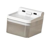 MagiDeal Pet Water Fountain for Cats,Dogs,Inside 135oz/4L Silent Automatic Cat Water Dispenser for Drinking,Cats,Kitten,Multiple Pets, grey