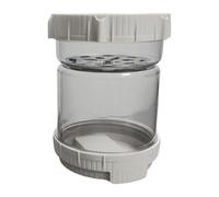 MagiDeal Pickle Jar with Strainer Flip Olive Hourglass Jar Airtight,Leakproof,Pickle Holder,Kimchi Container for Garlic Carrots Onions, white
