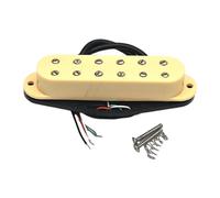 MagiDeal Pickup DIY Kit Single Coil Replacement, Musical Instruments Part Easy Installation Guitar Accessories for Electric Guitar, Yellow