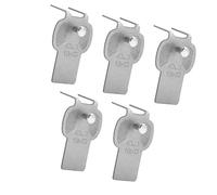 MagiDeal Picture Hangers, Hardware for Drywall Holds up to 40lbs Home Decor Versatile No Damage Heavy Duty for Mirror Painting Photo, 5pcs