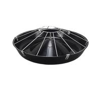 MagiDeal Pig feed Trough Livestock feed Bowl, Container, Farming Equipment, Feeding Pig Waterer Feeder Bowl for Cattle Livestock, Single layer 14 hole