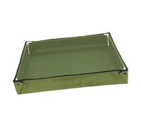 MagiDeal Portable Shower Pan Foldable Floor Base Lightweight Sand Box Kids Sandbox Tray Toys Tent Tray for Travel Indoor RV Bathhouse, Green