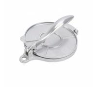 MagiDeal Press Machine Manual Tortilla Tortilla Maker Batter Press Dumpling Rugged Aluminum Body Stable Leverage Smooth Surface Saves Time Suitable for Home, Silver, Natural Color, Small