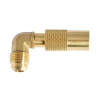 MagiDeal Propane Elbow Fitting Replace RV Trailer 90 Degree for 17" and 22" Grill BBQ Portable Male Gas Griddle Propane Adapter