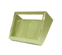 MagiDeal Rabbit Hay Feeder Small Animal Hay Manger,Convenient,Less Wasted Bunny Hay Feeder Rack Food Dispenser for Pet Small Animal, Green