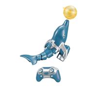 MagiDeal RC Boat Toy 2.4G Control Dolphin Toy,Role Game,Practical Easy Use Montessori Toy Water Spraying Dolphin Robot Dolphin