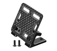 MagiDeal RC Car ESC Mounting Fixing Plate Upgrade DIY Accessories Parts Electronics Mounting Plate Easy Installation for Model Crawler, Black