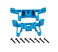 MagiDeal Remote Car Fitting Shock Mount Bracket Damping System Front Rear Upgrade Precision-Machined Aluminum Alloy Strong Stability Suitable for Car Enthusiasts Events, Sky Blue