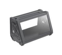 MagiDeal Reptile Terrarium, Habitat Cage,Portable Feeding Box, Full 360 Degree View for Jumping Spiders Iguana, gray 27x19x19cm