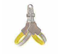 MagiDeal Retractable with One-Button Brake Design Comfortable Handle Polyester Rope Tether for Dogs and Cats Suitable for Outdoor Activities Walking, Yellow, L