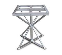 MagiDeal Rotating Spray Spray Painting Rack Rotating Worktable Metal Lattice Panel Reinforced Steel Frame Rotates for All Sides Suitable for custom painting, 500x500x600mm