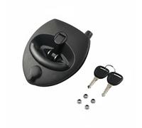 MagiDeal Rv Door Lock Handle Compartment Latch Metal Reinforced Vehicle Hardware Folding Handle Nylon Rust Resistant All Purpose Lock Weatherproof Suitable for Trailer Storage Industrial Equipment