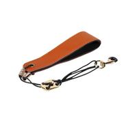MagiDeal Sax Neck Strap Adjustable for Alto Tenor Baritone PU Leather Strap Wind Instrument Strap for Concert Show Stage Practice Live, brown