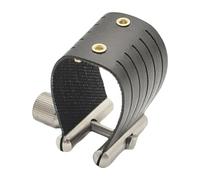 MagiDeal Saxophone Ligature,Sax Mouthpiece Ligature Portable Sturdy Lightweight Music Instrument Accessories Replacement Compact Clip, Soprano Sax