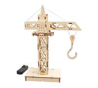 MagiDeal Science Experiment Kits, Cranes Wood Mechanical Building Toys, Small Inventions for Kids