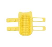 MagiDeal Self Cleaning Cat Brush Pet Grooming Brush Cat Self Groomer Brush Cat Corner Scartcher for Short Long Hair Cats Kitten Puppy, yellow