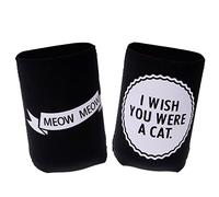 MagiDeal Set 2pcs Stubby Beer Tin Can Sleeve Chilling Wrap Holder Party Favor