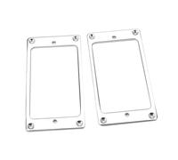 MagiDeal Set of 2 Guitar Pickup Mounting for Electric Guitar, Argent