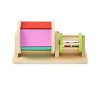 MagiDeal Set Wooden Learning Toy Set Educational Toy Playset Preschool Activity Toy Bundle Sensory Toy Collection supports early cognitive growth and hand eye, style to 1