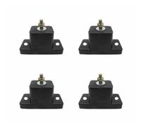 MagiDeal Shockproof Rubber Pad Appliance Vibration Damper Feet with Non-Slip Base and Rust Resistant Screws for Noise Reduction Suitable for Outdoor Air Conditioning System , Classic Pad 1-5p
