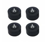 MagiDeal Shockproof Rubber Pad Appliance Vibration Damper Feet with Non-Slip Base and Rust Resistant Screws for Noise Reduction Suitable for Outdoor Air Conditioning System , Kt-85 High Round