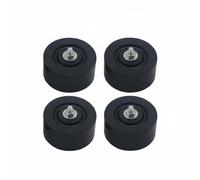 MagiDeal Shockproof Rubber Pad Appliance Vibration Damper Feet with Non-Slip Base and Rust Resistant Screws for Noise Reduction Suitable for Outdoor Air Conditioning System , Kt-80 Round 1-5p