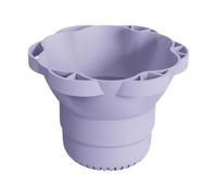 MagiDeal Silicone Makeup Brush Cleaner Bowl, Cosmetic Brushes Cleaning Tool Organizer, Paint Brush Cleaner, Violet