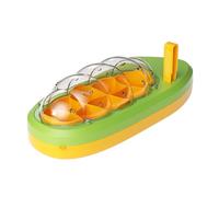 MagiDeal Silkworm Feeding Box Breeding Tank Transparent with Handle Breathable Development Toy Reptile Terrarium Insect Viewer, green