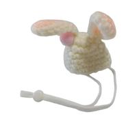 MagiDeal Small Animals Hat Hamster Hat Adjustable Decorative Cute Hand Knitted Hat Pet Headgear for Rodent Rats Snakes Parrots Lizards, rabbits