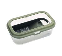 MagiDeal Small Turtle Tank Reptile Tank Breeding Hatching Area with Platform Detachable Habitat for Frog Tortoises Pet Turtle Lizards, Green M Size