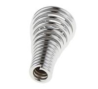 MagiDeal Stainless Spring Handle for BBQ, Custom Metal Projects, Custom Built Grill, Smokers, Pits, Wood Stoves, 1.3x5.3cm
