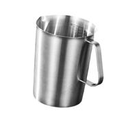 MagiDeal Stainless Steel Measuring Cup, Kitchen Mixing Pitcher, Precision Engraved, Markings Accessory Large Milk Frothing Cup, 2000ml