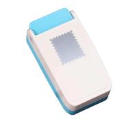 MagiDeal Stamp Paper Punch Hole Puncher Professional Tool Premium Hole Punch Shape Paper Puncher for Handmade Arts Crafts DIY Projects, Rectangle stamp