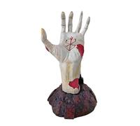 MagiDeal Statue Hand of God Resin Sculpture Collectible Anime Unique Halloween Decor Ornament for Bedroom Home Indoor Outdoor, White